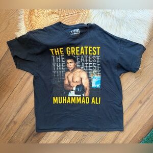 Muhammad Ali The Greatest Black Short Sleeve T-shirt 2020 Size XL